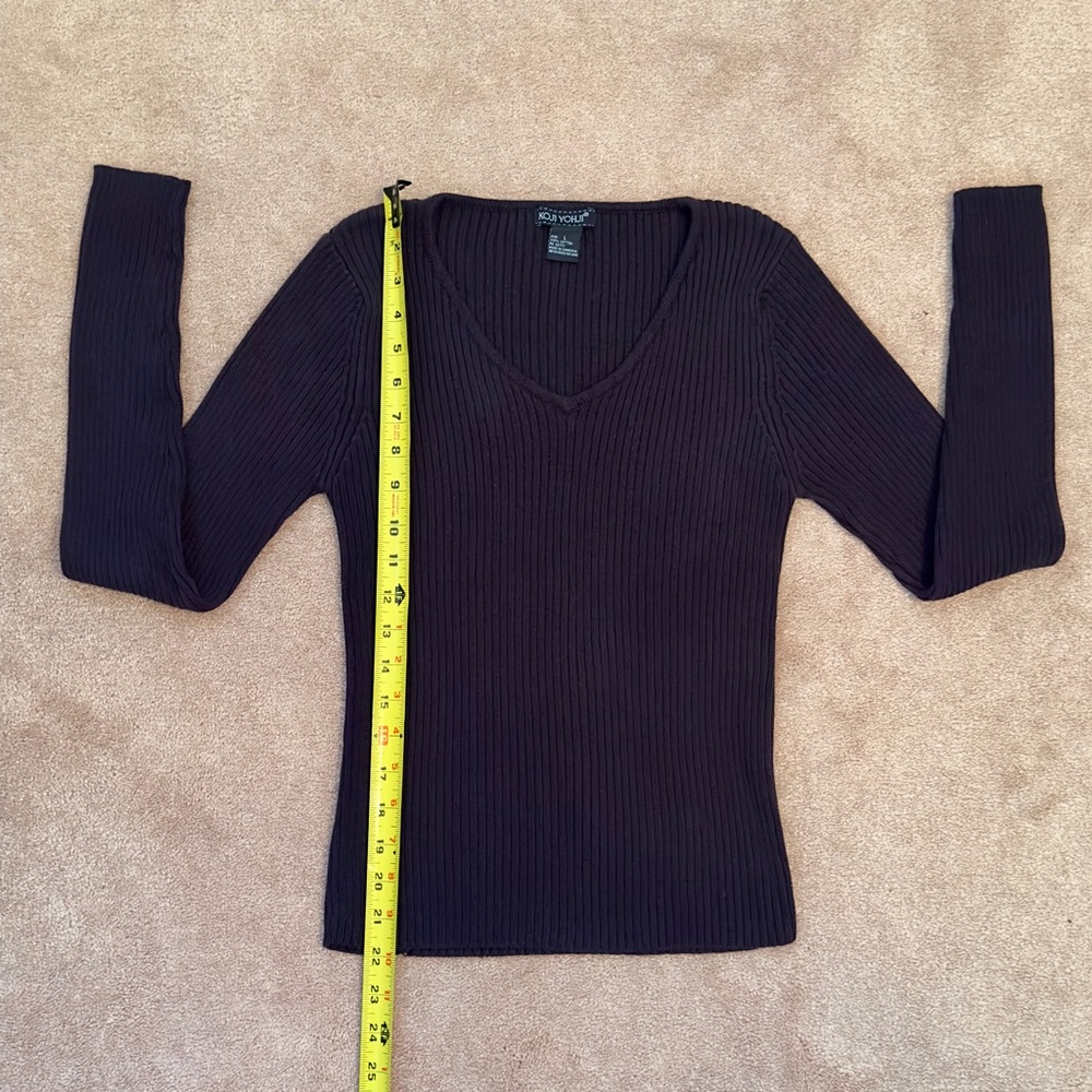 (#187) Women’s Koji Yohji V-Neck Sweater - image 4